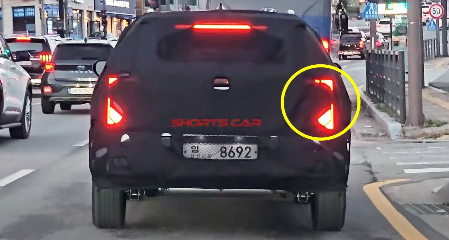 2026 셀토스 신형 스파이샷 후면부